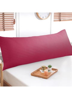 Eworld Premium Full Body Pillow for Adults, Ultra-Smooth Polyester Fiber, Breathable & Ideal for Side Sleepers, with Ultra-Soft Cotton Cover, Available in Multiple Colors, 20x54".  - Image 4