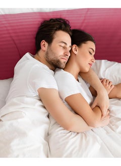 Eworld Premium Full Body Pillow for Adults, Ultra-Smooth Polyester Fiber, Breathable & Ideal for Side Sleepers, with Ultra-Soft Cotton Cover, Available in Multiple Colors, 20x54".  - Image 5