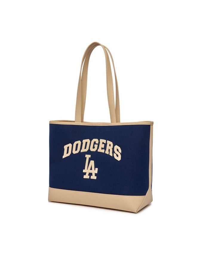 إم إل بي MLB لوس أنجلوس دوجرز النساء حقيبة كبيرة السعة جميع المباراة كيس الكتف للمسافرين حقيبة الطلاب - Image 4