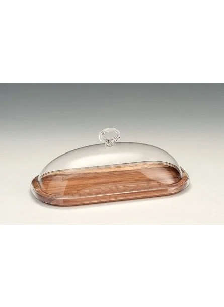 Zicco Acrylic Bell Jar with Lid 14 X 29,5 X H: 10 Cm