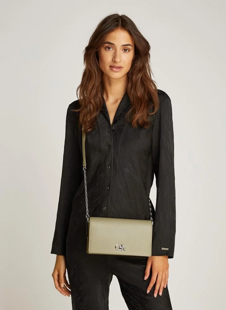 كالفن كلاين Mini Conv Detail Crossbody