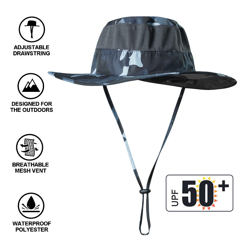 KOOLSOLY Fishing Hat,Sun Cap with UPF 50+ Sun Protection and Neck Flap,for Man and Women - Image 2