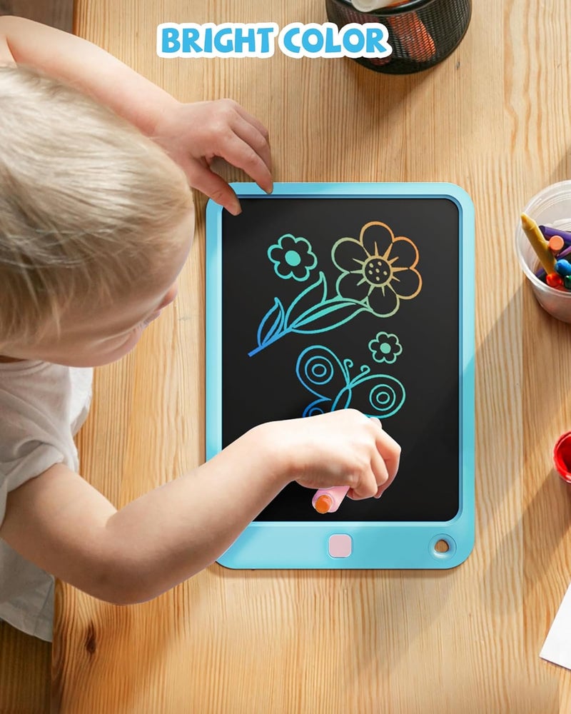 لوح كتابة LCD، لوح رسم يونيكورن قابل للمسح، ألواح رسم بحجم 10 بوصة، لوح كتابة هدية عيد ميلاد للأطفال من سن 3 4 5 6 سنوات، ألعاب تعليمية وتعلمية - Image 2