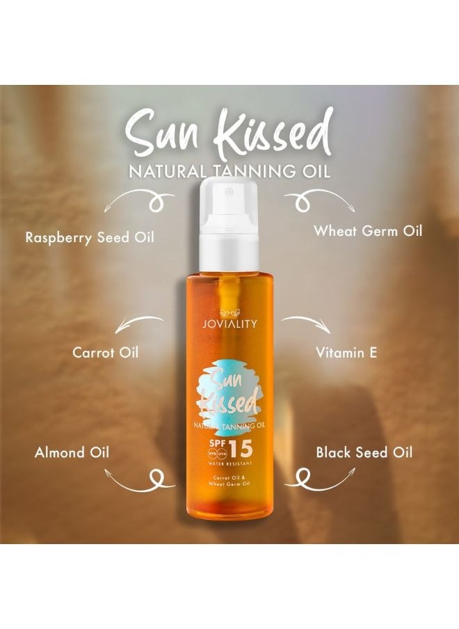 جوفيالتي SPF 15 زيت صن كيسد للتسمير من جوفياليتي  - Image 2