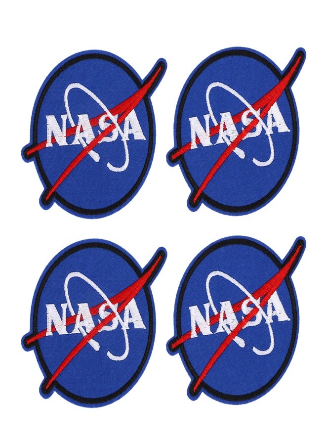 8Pcs Embroidered Patches for Clothing Appliques Sewing Decoration DIY Sticker for NASA Style - Image 1