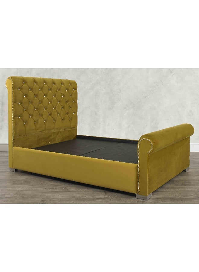 Havana Beds And Upholstery Boulevard Plush Luxury Handmade Double Bed (Suitable Mattress Fit :140 Cm X 190 Cm) - Image 2