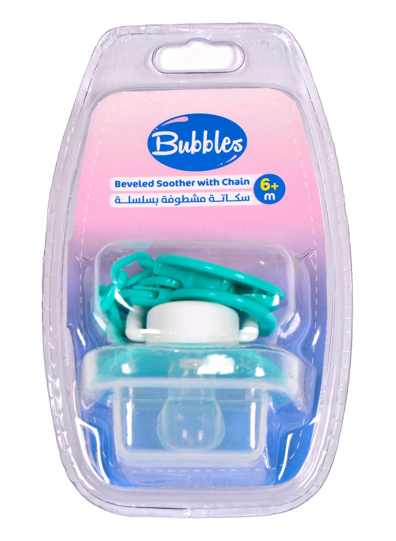 بابلز سكاته مشطوفة بسلسلة اشكال مختلفة-اخضر من 6 فأكثر - Image 2