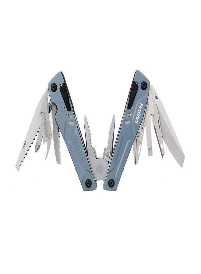 نكستول أداة متعددة الاستخدامات NexTool NE20045 15 في 1 + مجموعة بت (أزرق) - Image 5