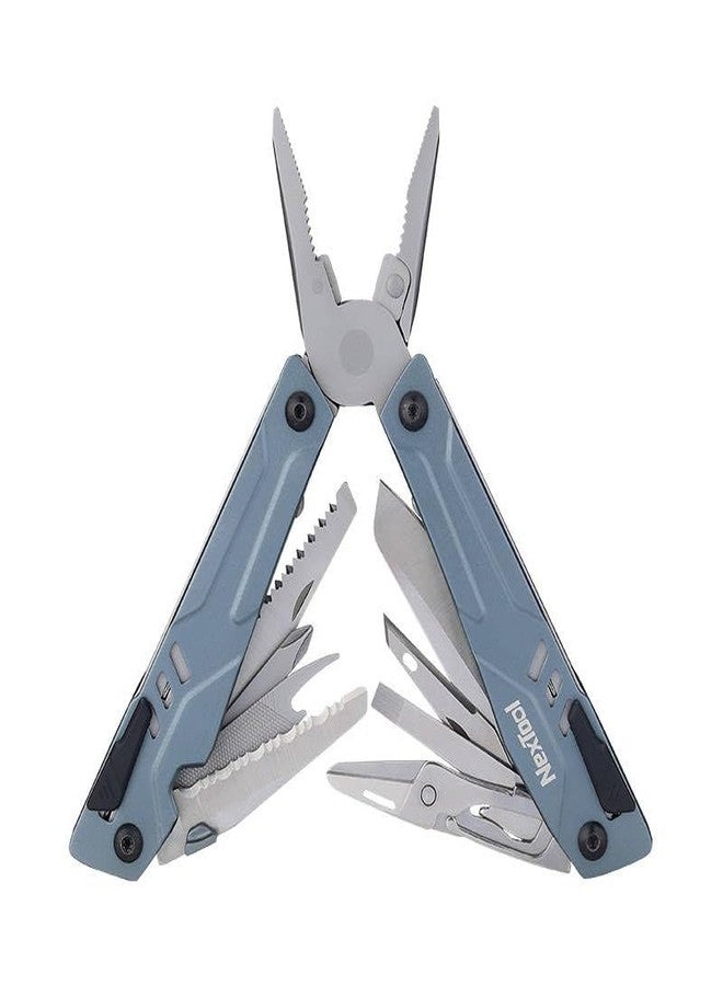 نكستول أداة متعددة الاستخدامات NexTool NE20045 15 في 1 + مجموعة بت (أزرق) - Image 1