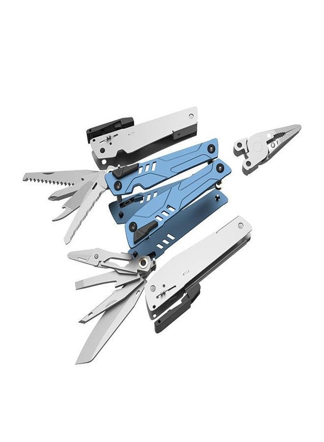 نكستول أداة متعددة الاستخدامات NexTool NE20045 15 في 1 + مجموعة بت (أزرق) - Image 4