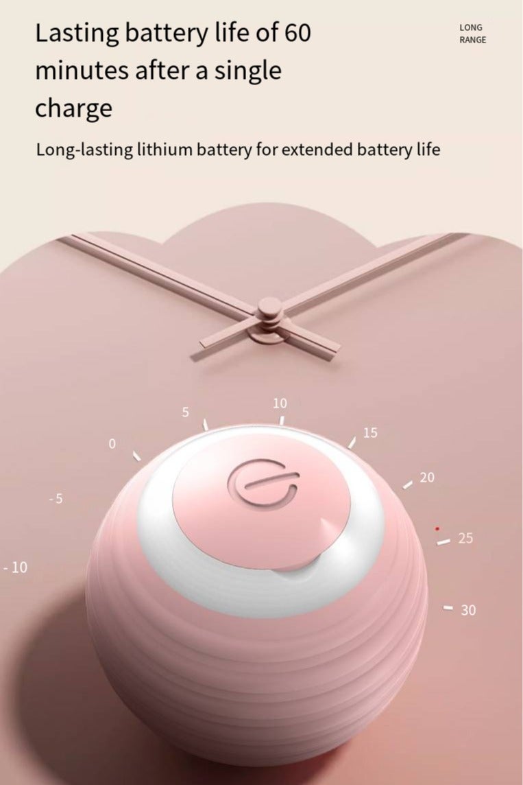 Electric cat toy, smart rolling ball, bite-resistant cat toy, self-entertainment ball artifact, dust-free pet supplies - Image 1