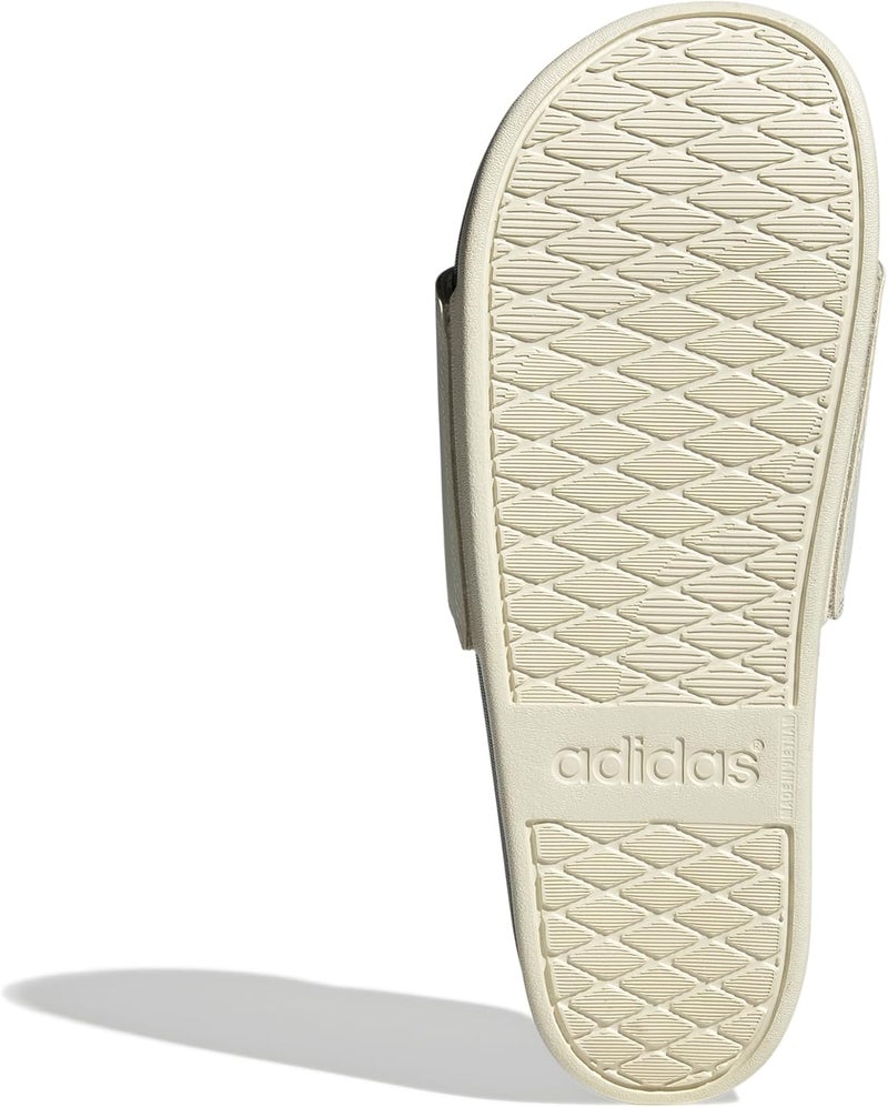 adidas Adilette Comfort Slides - Unisex, Wonwhi/Cgreen/Goldmt, 39 EU - Image 5