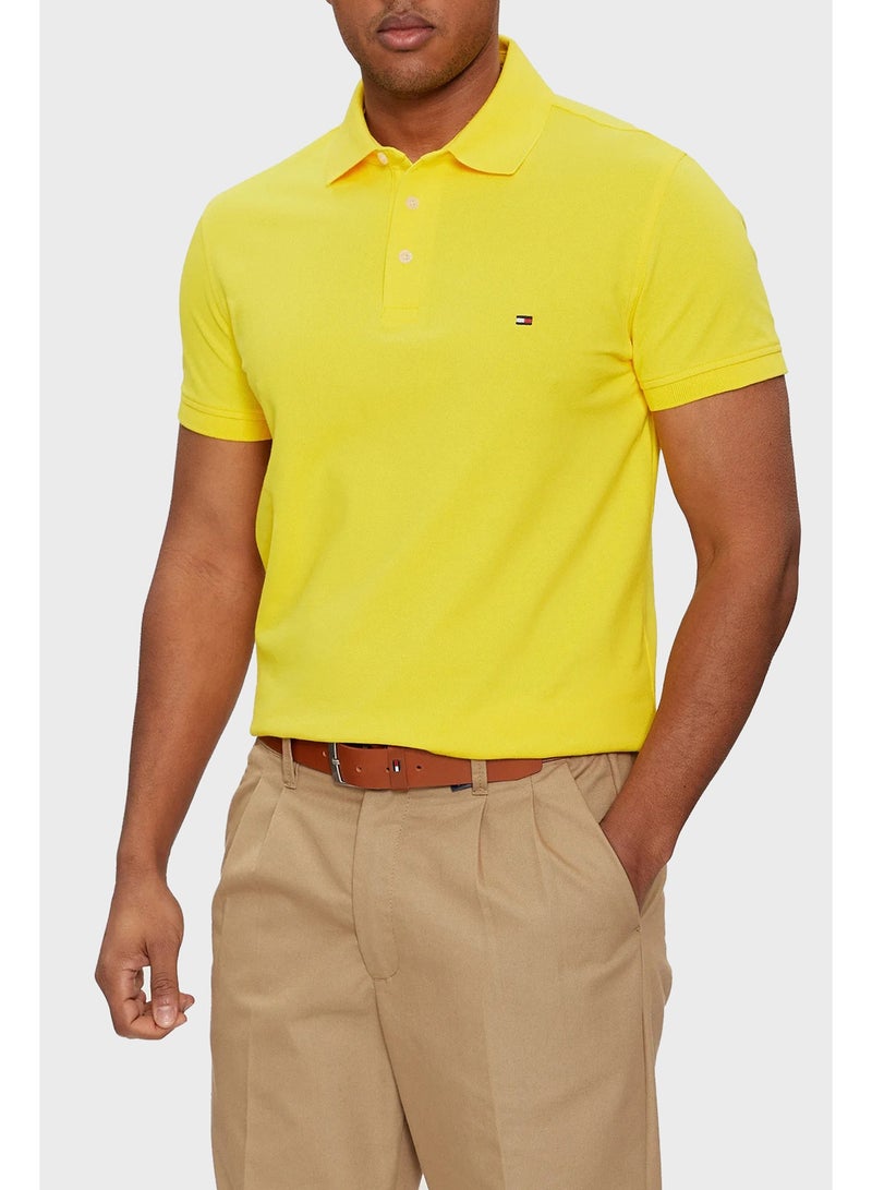 Tommy Hilfiger Sport Tommy Hilfiger Organic Cotton Polo T-Shirt - Image 1