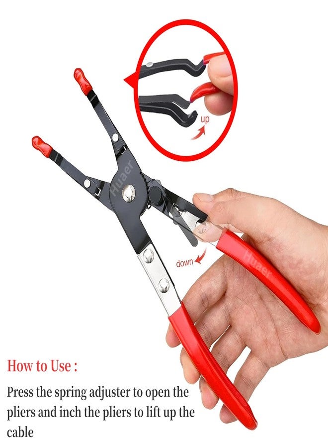 Akozon Car Soldering Pliers, Metal Soldering Plier Multi-Function Wire Welding Clamp Pick‑Up Aid Tool Wire Welding Pliers For Automobile Maintenance Repairing Tool - Image 4