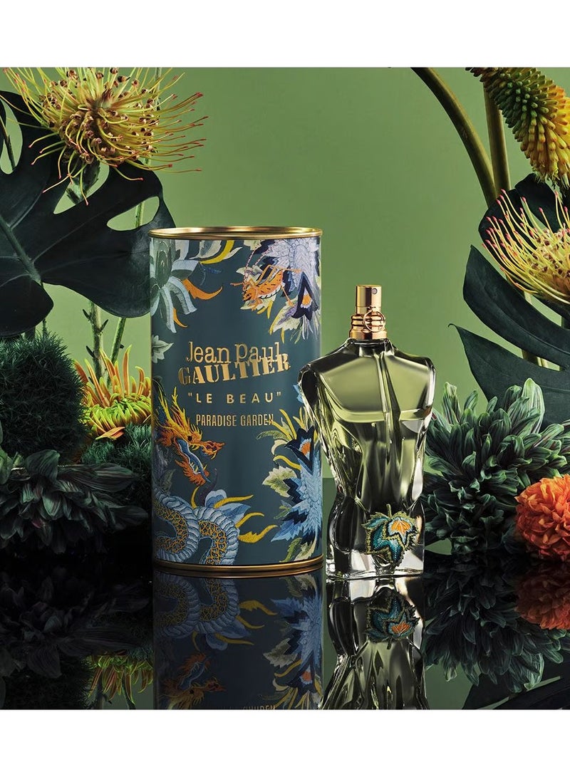 Jean Paul GAULTIER Le Beau Paradise Garden EDP for Men 75ml - Image 4
