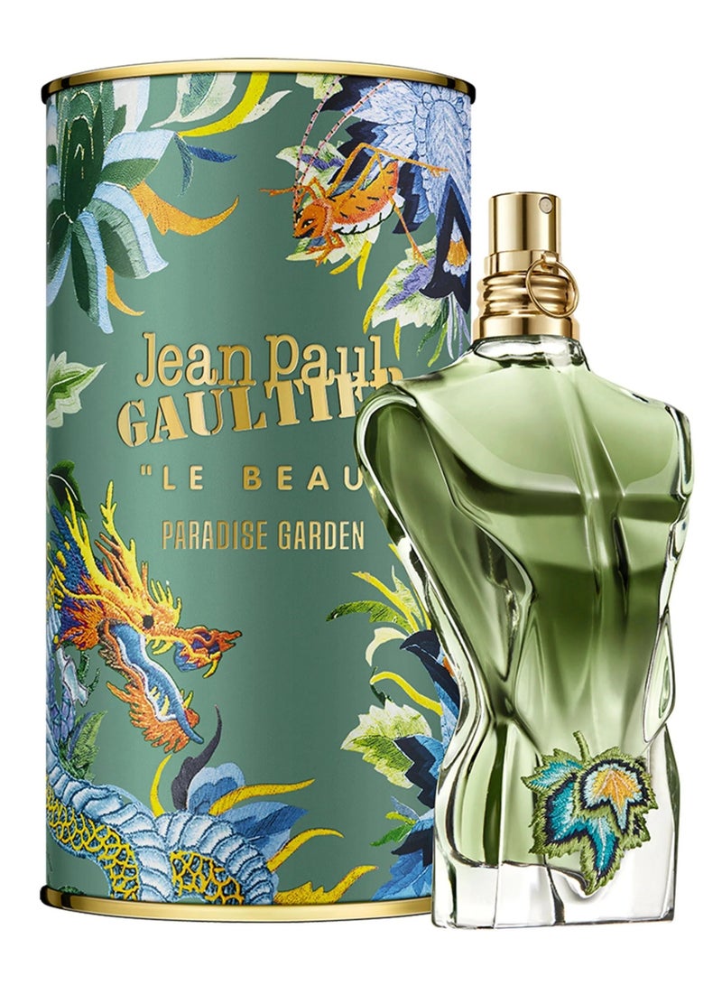 Jean Paul GAULTIER Le Beau Paradise Garden EDP for Men 75ml - Image 3