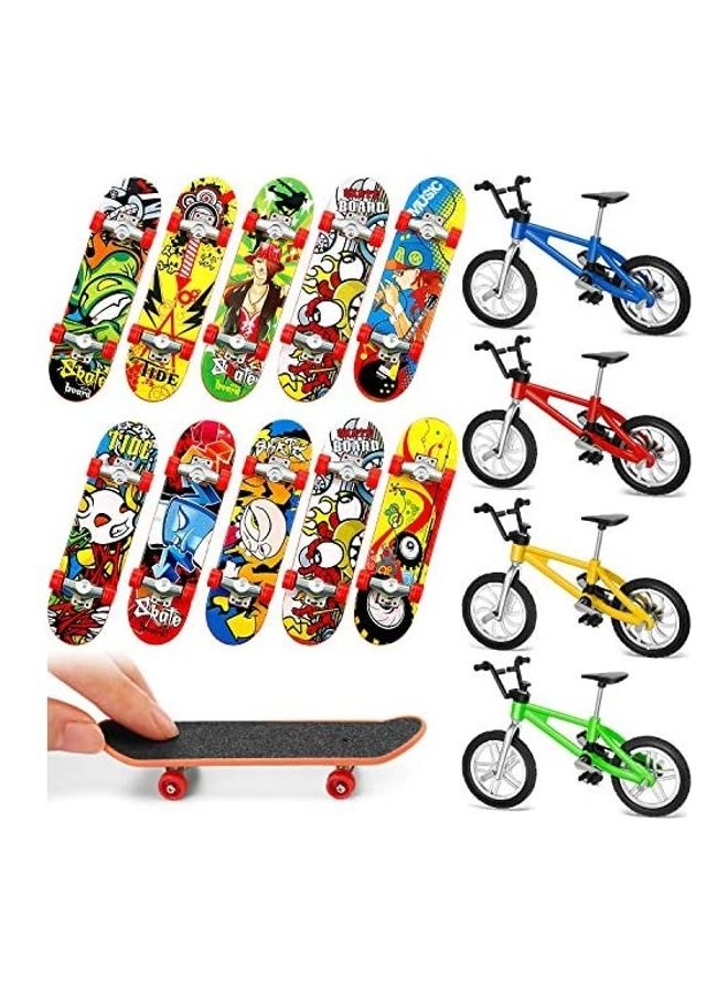 Gejoy 14-Piece Finger Skateboard Set - Image 1