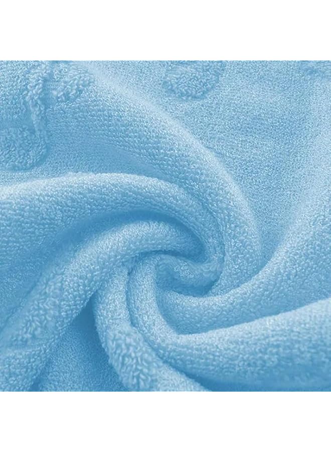 STAR BABiES Combo Pack Of 2 Boys Anti Slip Crawling Kneepads Pack Of 3 With Bamboo Towel Blue - Image 3