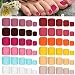 Maitys 336 Pieces 12 Sets Toenail Press on Fake Toe Nails Short Square False Glue on Solid Color Full Cover Press Nails Matte Fake Toenails for WomenCute Colors - Image 2