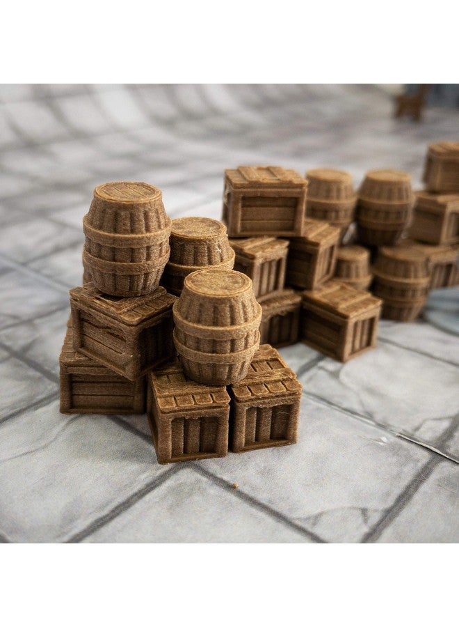 Extruded Gaming Storeroom Crates and Barrels - Image 5
