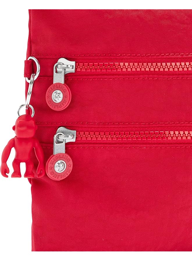 كيبلينغ حقيبة كتف نسائية من ألفار كروس بودي خفيفة الوزن ومتينة مصنوعة من النايلون - Image 5