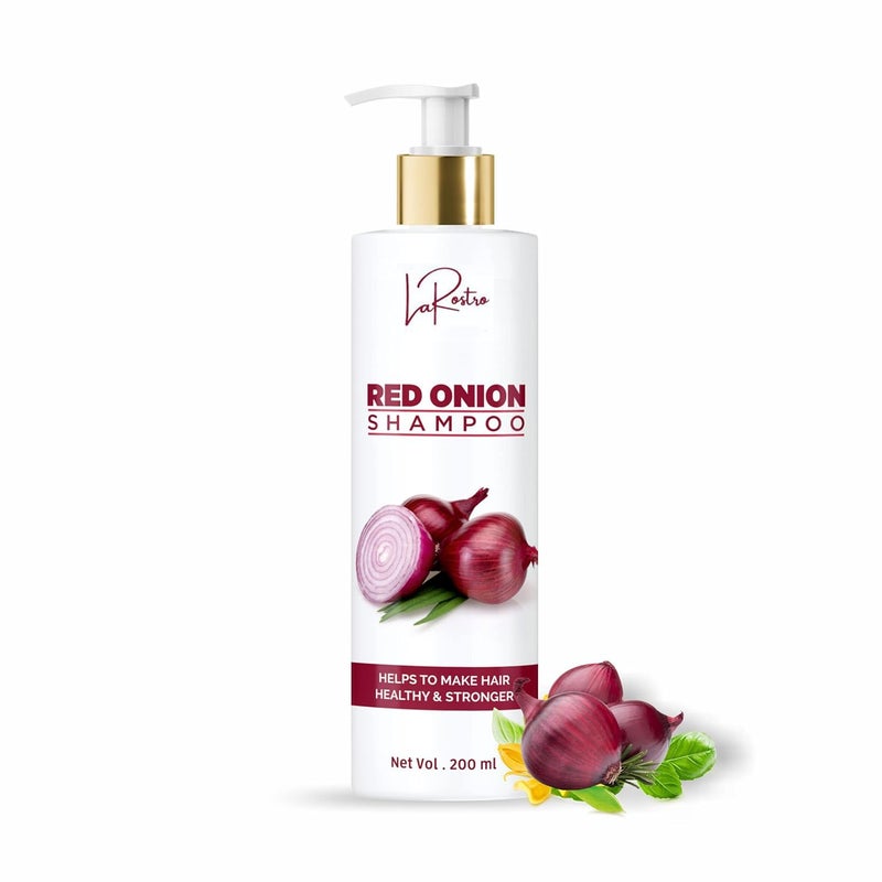 La Rostro Combo of Vitamin C Face Wash 100ml and Red Onion Shampoo 200ml - Image 5