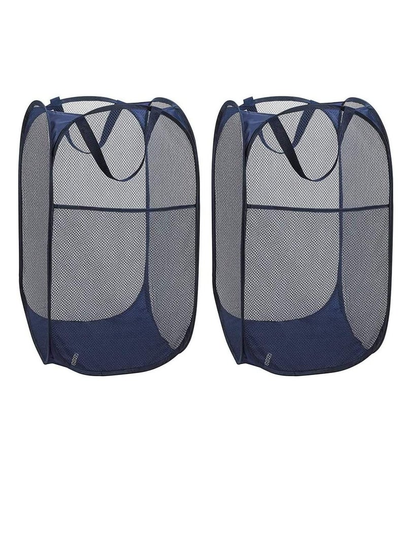 Y&D Hamper Basket with Removable Laundry Bags Liners Collapsible Lid and Handles Foldable Dirty Clothes Washing Storage in Room - Image 1