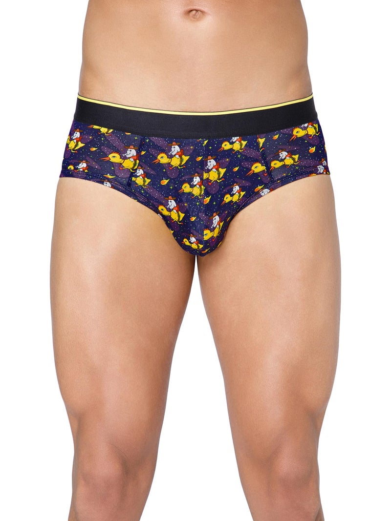 Bummer Men's Printed Micro Modal Briefs Underwear | Ultra Soft & Breathable | Pack of 67 - Image 1