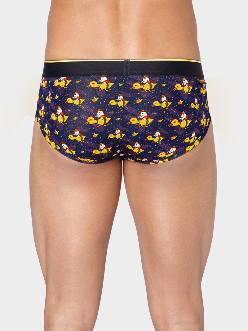 Bummer Men's Printed Micro Modal Briefs Underwear | Ultra Soft & Breathable | Pack of 67 - Image 4