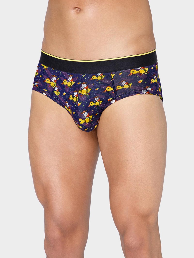 Bummer Men's Printed Micro Modal Briefs Underwear | Ultra Soft & Breathable | Pack of 67 - Image 3