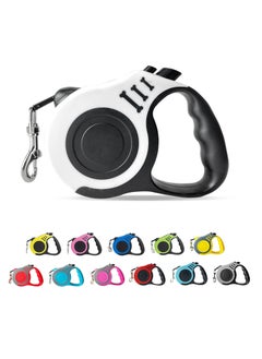 SYOSI Retractable Dog Leash Automatic Telescopic Tractor Dog Tape, Pet Tape 16 FT Durable and Convenient, with Non-Slip Handle, Tangle Free, Pause and Lock, Suitable for Small and Medium-Sized Dogs  - Image 1