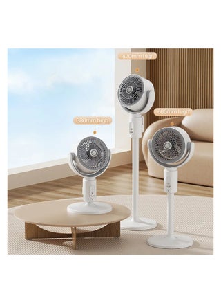 Rechargeable Pedestal Fan with Remote Control - 5-Speed Oscillating Table Fan | 90°-180° Auto Oscillation, Adjustable Height, Timer Setting | Portable Stand Fan for Home, Office & Outdoor Use - pzsku/Z340F56DA3BF020F0F3FAZ/45/_/1730372220/52f3db74-6e1b-4b2c-9f3a-e75045b94a48