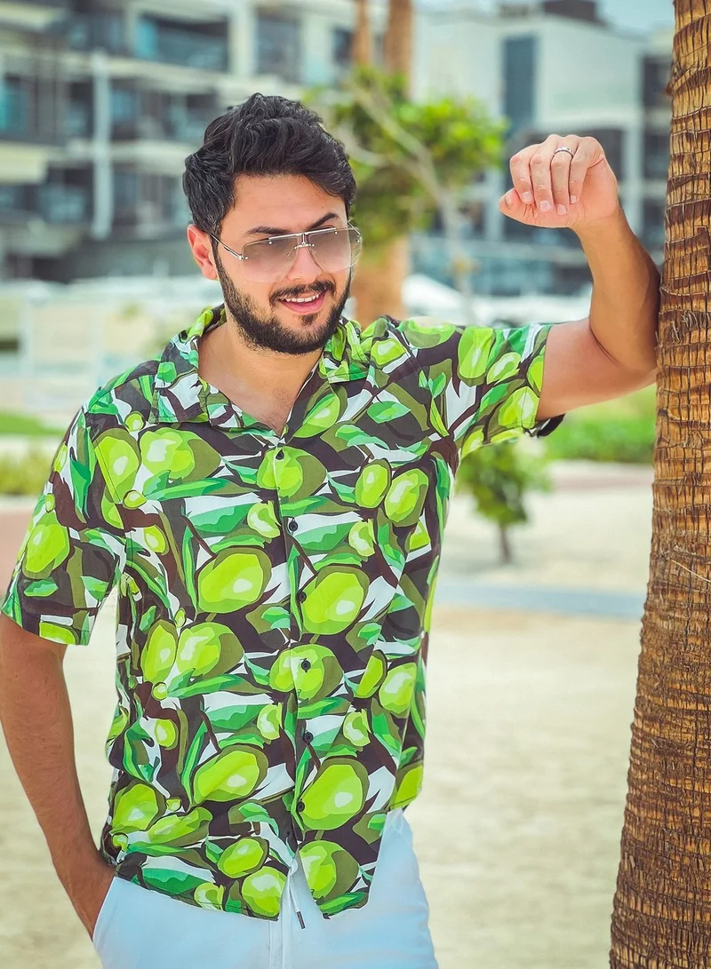 Namshi x Koovs Resort Print Shirt for Men Best Price UAE