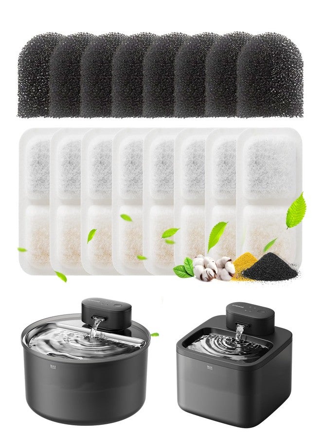 أوني سال عبوة من 8 فلاتر بديلة لنافورة القطط من ون إز أول - Image 1