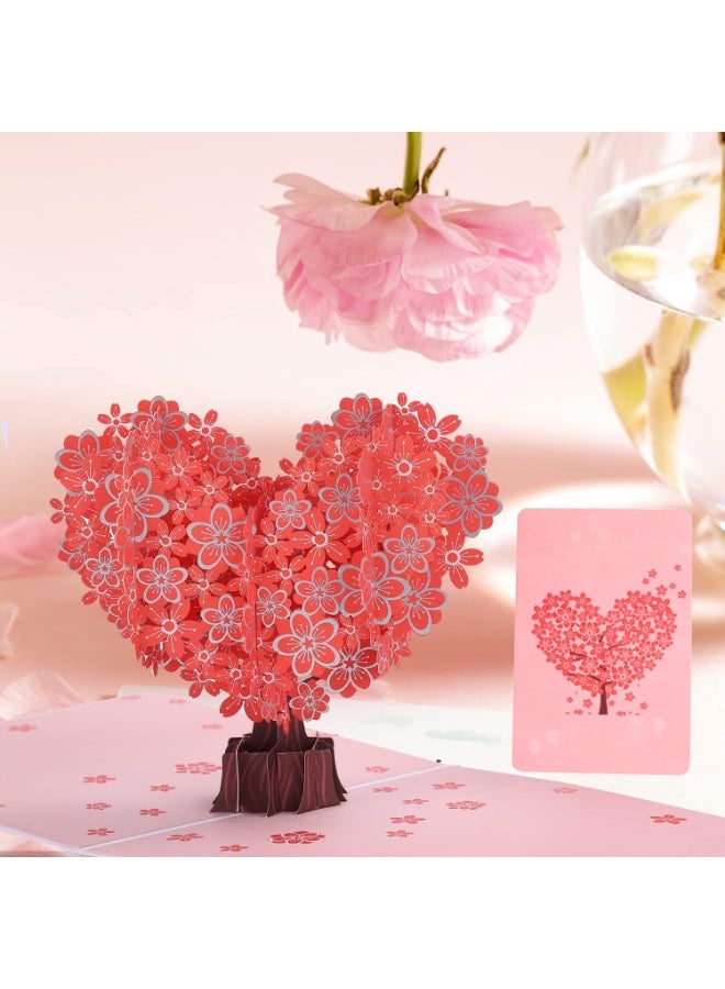 Flower Pop Up Cards, 12 inch Life Sized Forever Paper Bouquet 3D Popup Birthday Gift Greeting Cards with Note Card and Envelope - Image 2