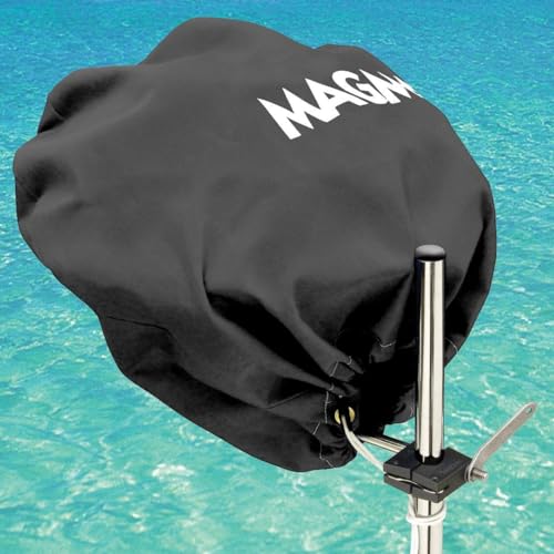 Magma A10-492JB Kettle Grill Cover & Tote Bag | Portable Grill Carry Case | Protective Cover for Magma Kettle Grills - Party Size | Marine, RV, Camping | Jet Black - Image 2