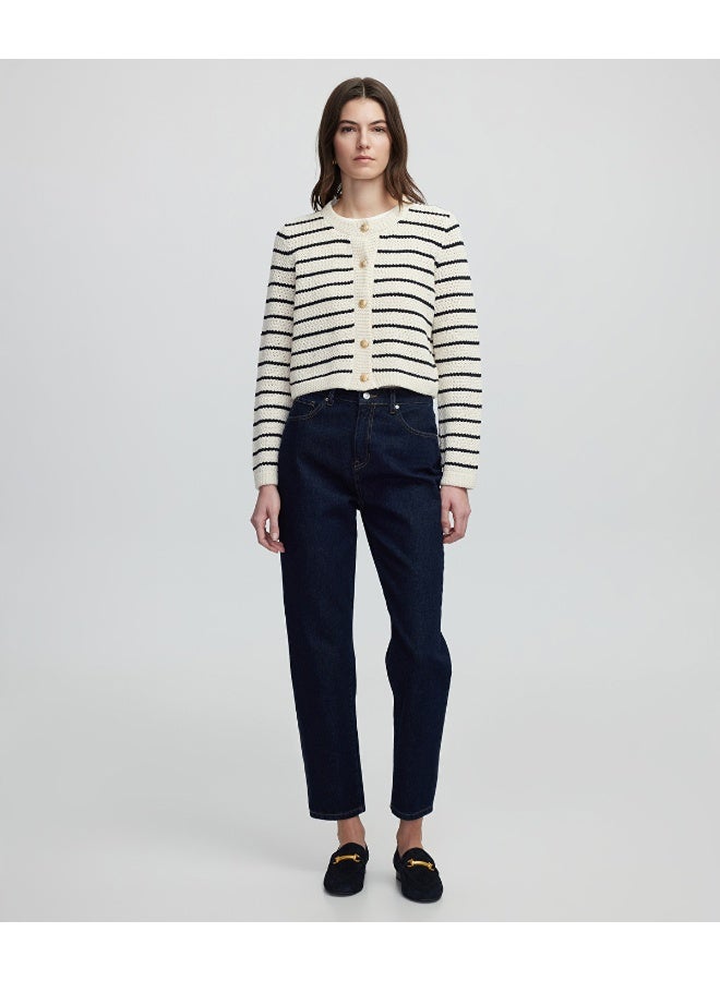 Ipekyol Striped Knit Cardigan  - Image 1