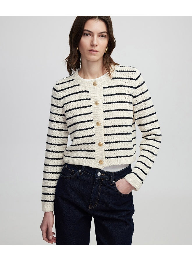 Ipekyol Striped Knit Cardigan  - Image 4