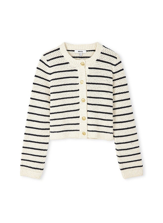 Ipekyol Striped Knit Cardigan  - Image 3