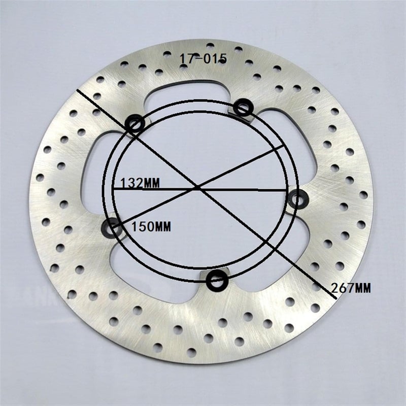 Wivplex Motorcycle Front Brake Disc Rotor - Image 3