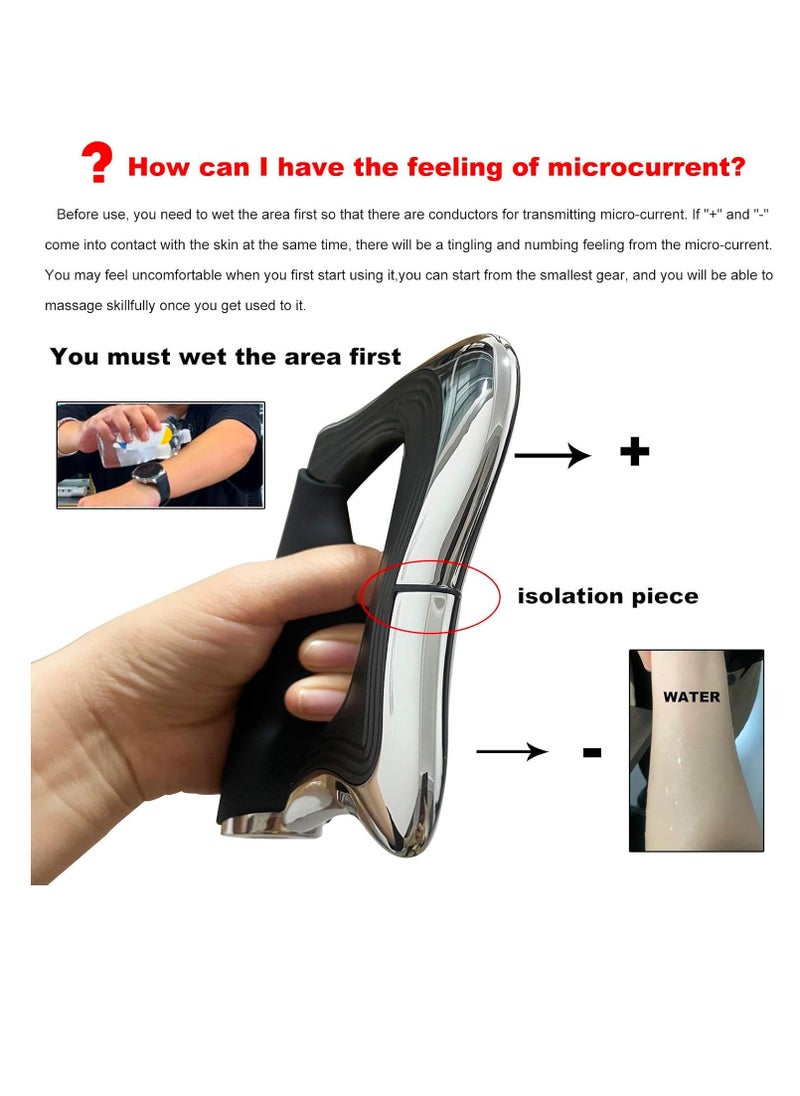 Fascia Knife - Muscle Relaxation Electric Fascia Knife,Medical Scraper,Fascia Massager,Electric Massager for Muscles,Microcurrent Stimulation