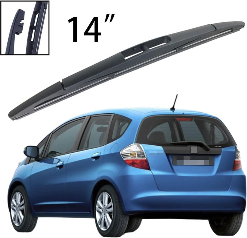 Wivplex 14" Rear Windshield Wiper Blade for Jazz 2009-2014 - Image 4