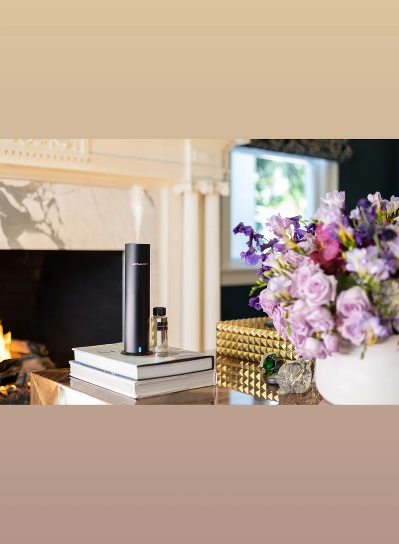 أروما 360  ميني برو - جهاز نشر الزيوت العطرية - تغطية حتى 600 قدم² - لنشر الروائح العطرية في المنزل - معطر جو - متوافق مع زيوت برو-بود - أخضر