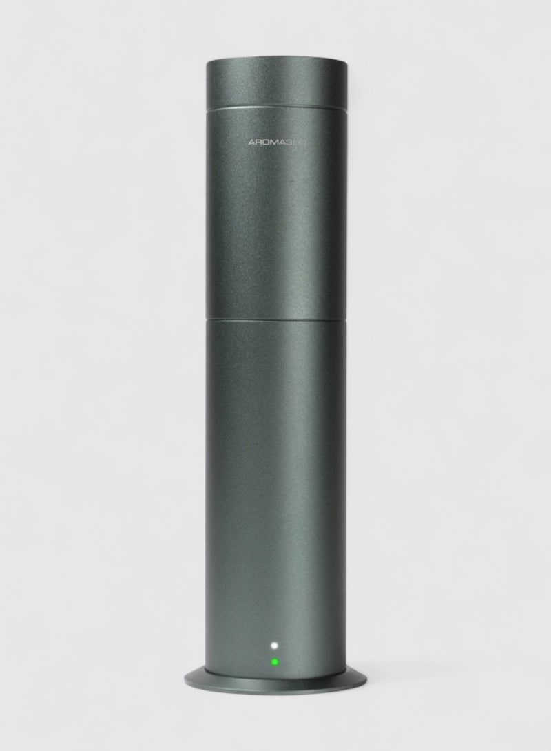أروما 360  ميني برو - جهاز نشر الزيوت العطرية - تغطية حتى 600 قدم² - لنشر الروائح العطرية في المنزل - معطر جو - متوافق مع زيوت برو-بود - أخضر - Image 1