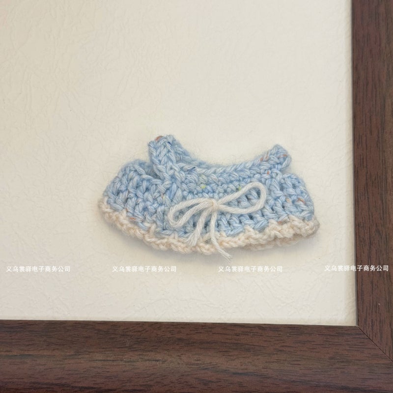 Labubu 4.0 Crochet Dress for 10cm Dolls, Cute Doll Clothes, DIY Toy Accessory - Image 3