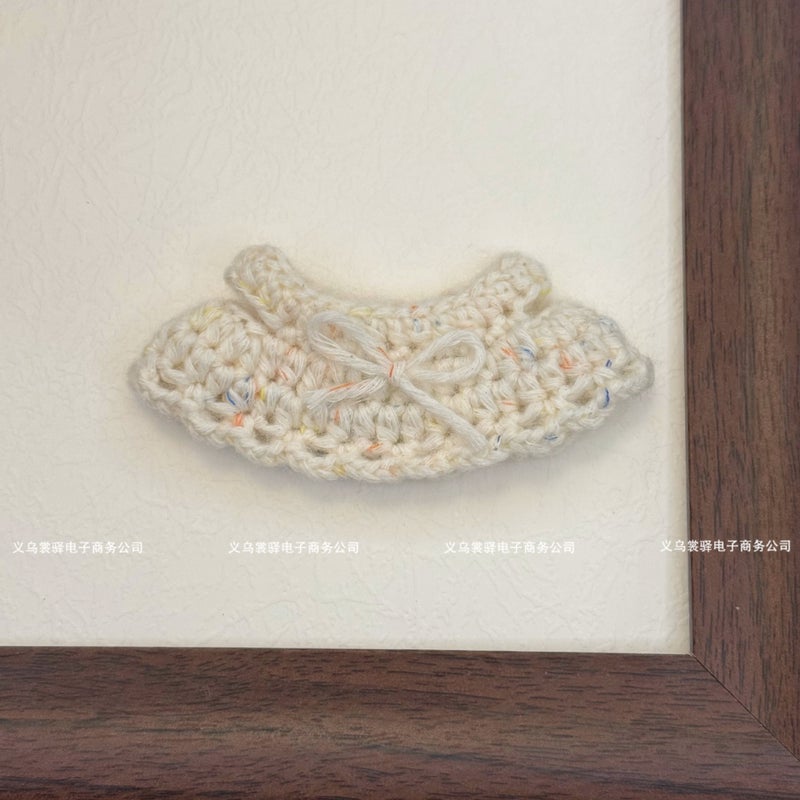 Labubu 4.0 Crochet Dress for 10cm Dolls, Cute Doll Clothes, DIY Toy Accessory - Image 4