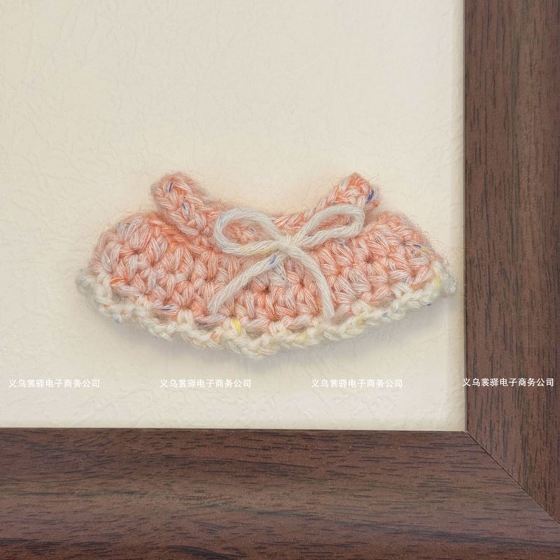 Labubu 4.0 Crochet Dress for 10cm Dolls, Cute Doll Clothes, DIY Toy Accessory - Image 5