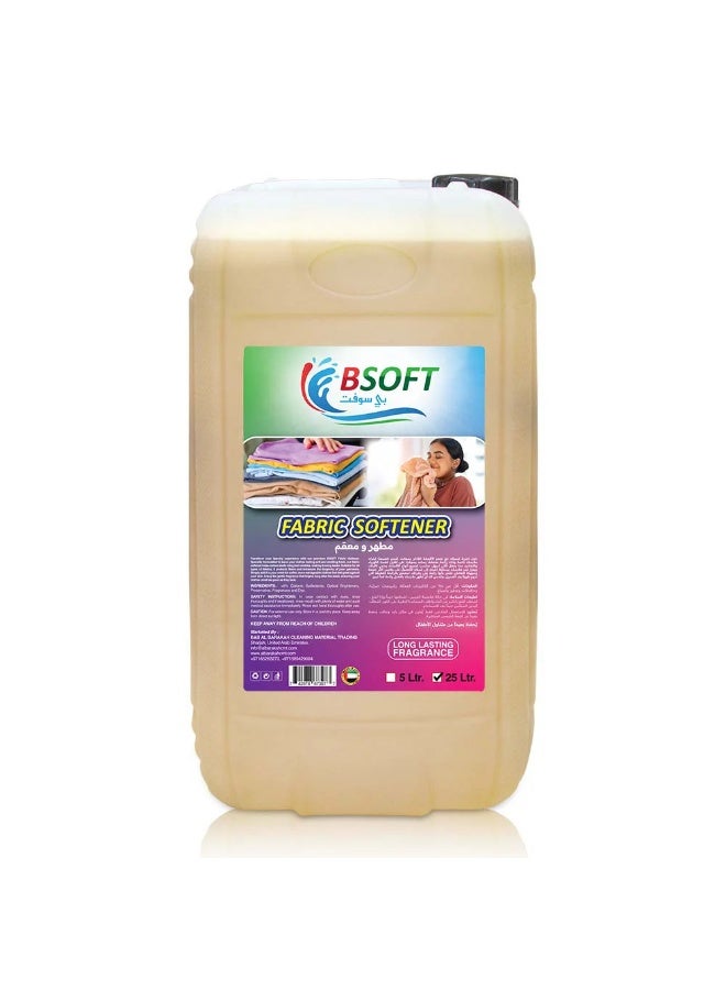 Elevate Your Laundry with BSOFT Fabric Softener – 25 Liters of Oud Fragrance Bliss