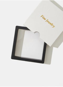 Generic A bracelet with a combination of 925 silver half-arc bracelet and chain is presented in a box, fashionable personality and versatile girl  - Image 5