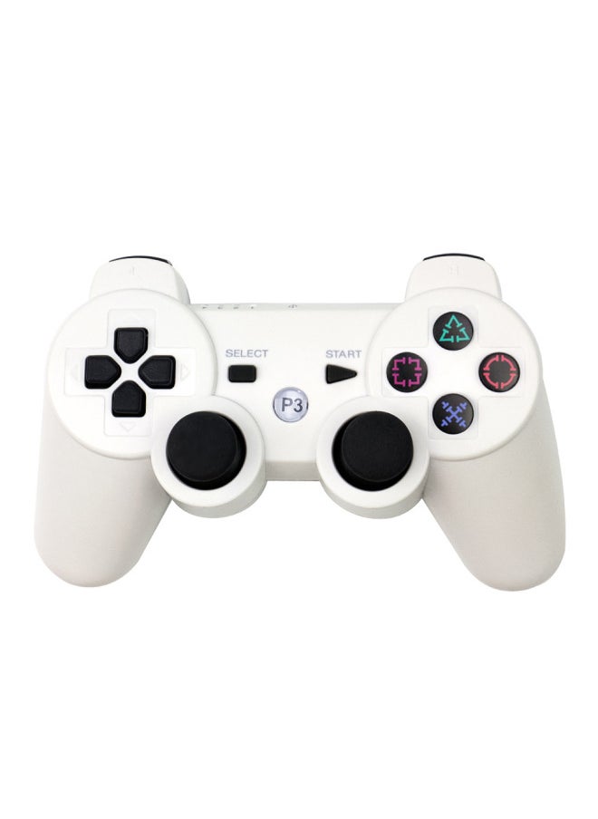Generic - Wireless Bluetooth Ps3 Game Controller Snowflake Button Digital Computer Gamepad For Ps3 Console Gaming Accessories-Product Color:White - Image 1